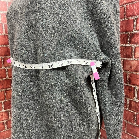 Free People wool sweater Sz. Med gray - Picture 6 of 6